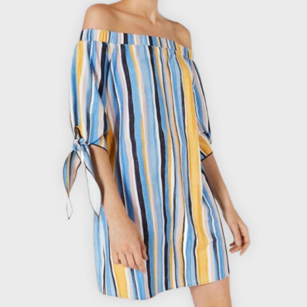 NWT bar III off shoulder dress, sz XS